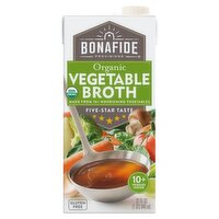 Bonafide Provisions Organic Vegetable Broth, 32 fl oz, 32 Fluid ounce