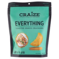 Craize Everything Toasted Snack Corn Crackers, 4 oz