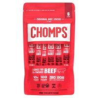 Chomps Mild Original Beef Sticks, 1.15 oz, 8 count