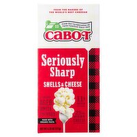 Cabot Seriously Sharp Shells & Cheese, 6.25 oz, 6.25 Ounce