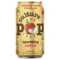 Culture Pop Soda Sparkling Apple