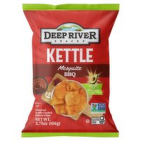 Deep River Snacks Mesquite BBQ Flavored Kettle Cooked Potato Chips, 3.75 oz