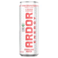Ardor Energy Pink Grapefruit Sparkling Water, 12 fl oz