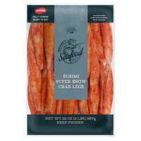 Nature's Best Seafood Surimi Super Snow Crab Legs, 32 oz