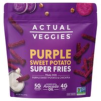 Actual Veggies Purple Sweet Potato Super Fries, 14 oz