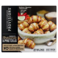 Eastern Standard Provisions Co. Handcrafted Artisanal Soft Pretzels Bites, 22 count, 13.1 oz