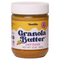 Oat Haus Vanilla Granola Butter, 12 oz