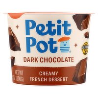 Petit Pot Dark Chocolate Creamy French Dessert, 3.5 oz