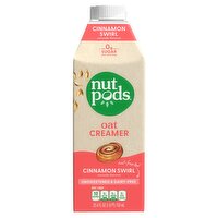 nutpods Cinnamon Swirl Oat Creamer, 25.4 fl oz