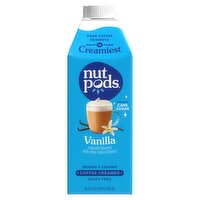 nutpods Vanilla Almond + Coconut Coffee Creamer, 25.4 fl oz