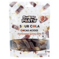 Sugar Party Sour Cola Fine European Gummy Candy, 6 oz