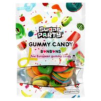 Sugar Party Bonbons Fine European Gummy Candy, 6 oz