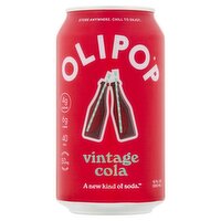 Olipop Vintage Cola Soda, 12 fl oz