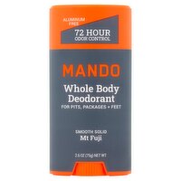 Mando Smooth Solid Mt Fuji Whole Body Deodorant, 2.6 oz