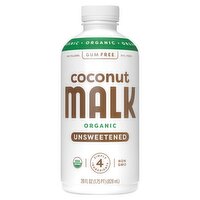 Malk Organic Unsweetened Coconut Milk, 28 fl oz