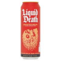 Liquid Death Convicted Melon Flavored Sparkling Water, 19.2 fl oz