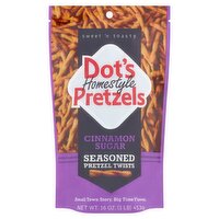 Dot's Homestyle Pretzels Cinnamon Sugar Seasoned Pretzel Twists, 16 oz