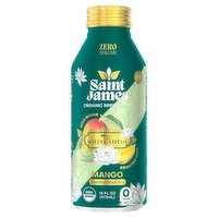 Saint James Mango Flavored Organic Brewed Black Tea Limited Edition, 16 fl oz