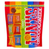 Tony's Chocolonely Tiny Flavors Assorted Chocolate, 0.32 oz, 14 count