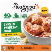 Realgood Foods Co. Chicken Parmesan Bowl, 9 oz