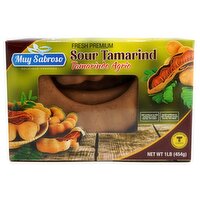Muy Sabroso Fresh Premium Sour Tamarind, 1 lb