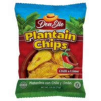 Don Elio Chili & Lime Plantain Chips, 2.5 oz