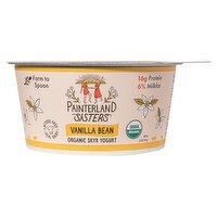 Painterland Sisters Vanilla Bean Icelandic Style Organic Skyr Yogurt, 5.3 oz