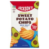 Jackson's Avocado Oil Wavy Cut Sea Salt Sweet Potato Chips, 5 oz