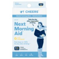 Cheers Next Morning Aid Dietary Supplement, 9 count
