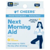 Cheers Next Morning Aid Supplement, 3 count
