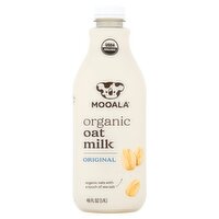 Mooala Original Organic Oat Milk, 48 fl oz