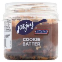 Jar Joy Cookie Batter Made with Snickers Spoonable Treat