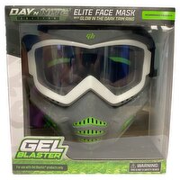 Gel Blaster Day 'N Nite Edition Elite Face Mask with Glow in the Dark Trim Ring