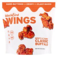 Blackbird Spicy and Tangy Classic Buffalo Wings, 12 oz