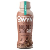 OWYN Vanilla Latte Non-Dairy Coffee Shake, 12 fl oz, 12 Fluid ounce