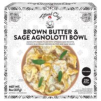 Tattooed Chef Brown Butter & Sage Agnolotti Bowl, 8 oz