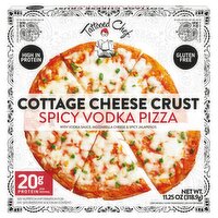 Tattooed Chef Cottage Cheese Crust Spicy Vodka Pizza, 11.25 oz