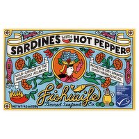 Fishwife Tinned Seafood Co. Sardines with Hot Pepper, 4.2 oz