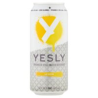YESLY Lemon Enhanced Still Water Beverage, 16 fl oz
