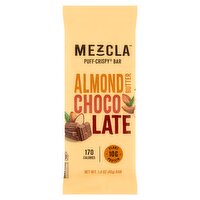 Mezcla Almond Butter Chocolate Puff-Crispy Bar, 1.4 oz