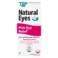 TRP Natural Eyes Pink Eye Relief Fast Dissolving Tablets, 70 Count