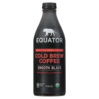 Equator Smooth Black Medium Roast and Unsweetened Cold Brew Coffee, 42 fl oz