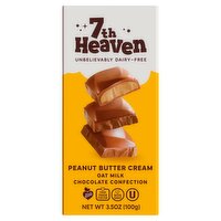 7th Heaven Peanut Butter Cream Oat Milk Chocolate Confection