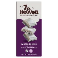 7th Heaven White & Cookies Oat Milk Cacao Confection