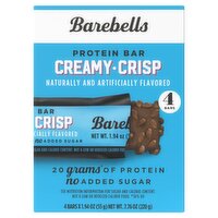 Barebells Creamy-Crisp Protein Bar, 1.94 oz, 4 count