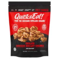 Quick & Eat! Grilled Chicken Breast Chunks with Rib Meat, 24 oz