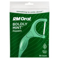 RM Oral Boldly Mint Flossers, 90 count, 90 Each