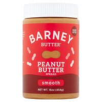 Barney Butter Smooth Peanut Butter Spread, 16 oz