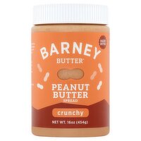 Barney Butter Crunchy Peanut Butter Spread, 16 oz