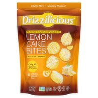 Drizzilicious Lemon Mini Rice Cake Bites, 4 oz